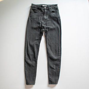 Black High Waist Skinny Jeans